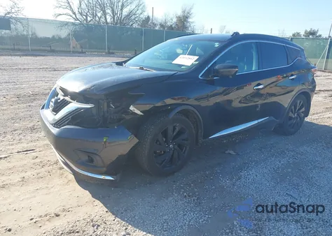 2017 Nissan Murano Platinum z USA, uszkodzony, nr VIN 5N1AZ2MH8HN135629